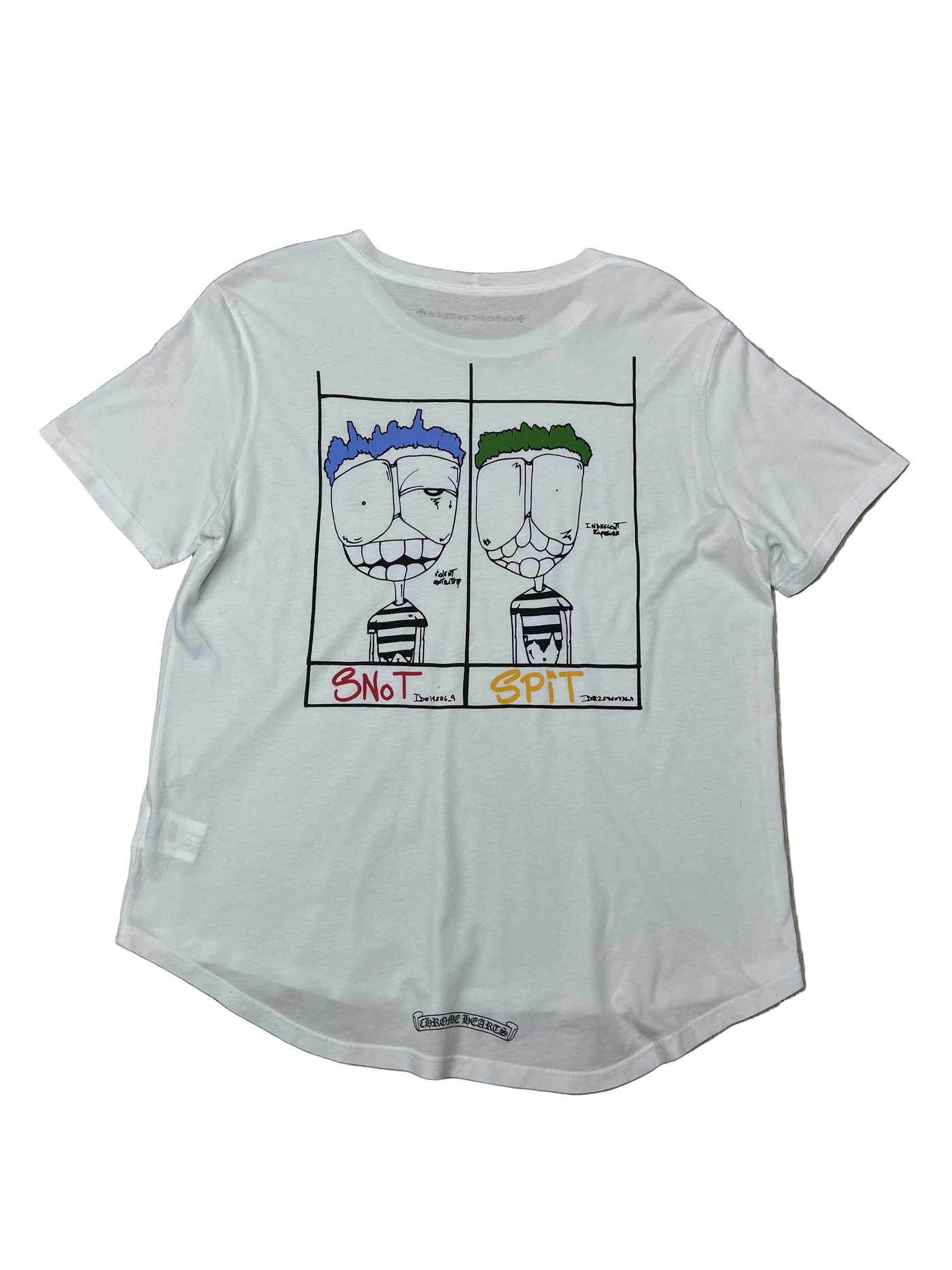 Chrome Hearts Matty Boy Snot Spit T-Shirt White