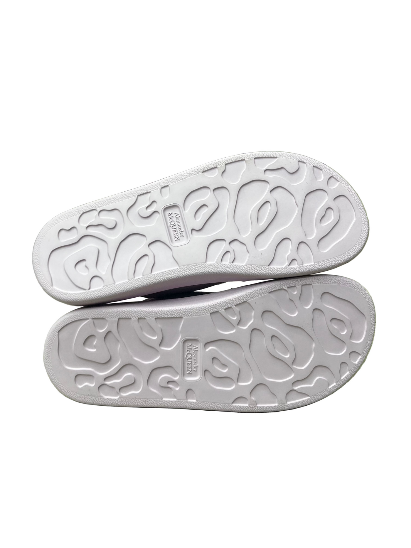 Alexander McQueen Hybrid Buckled Rubber Sandal Pink