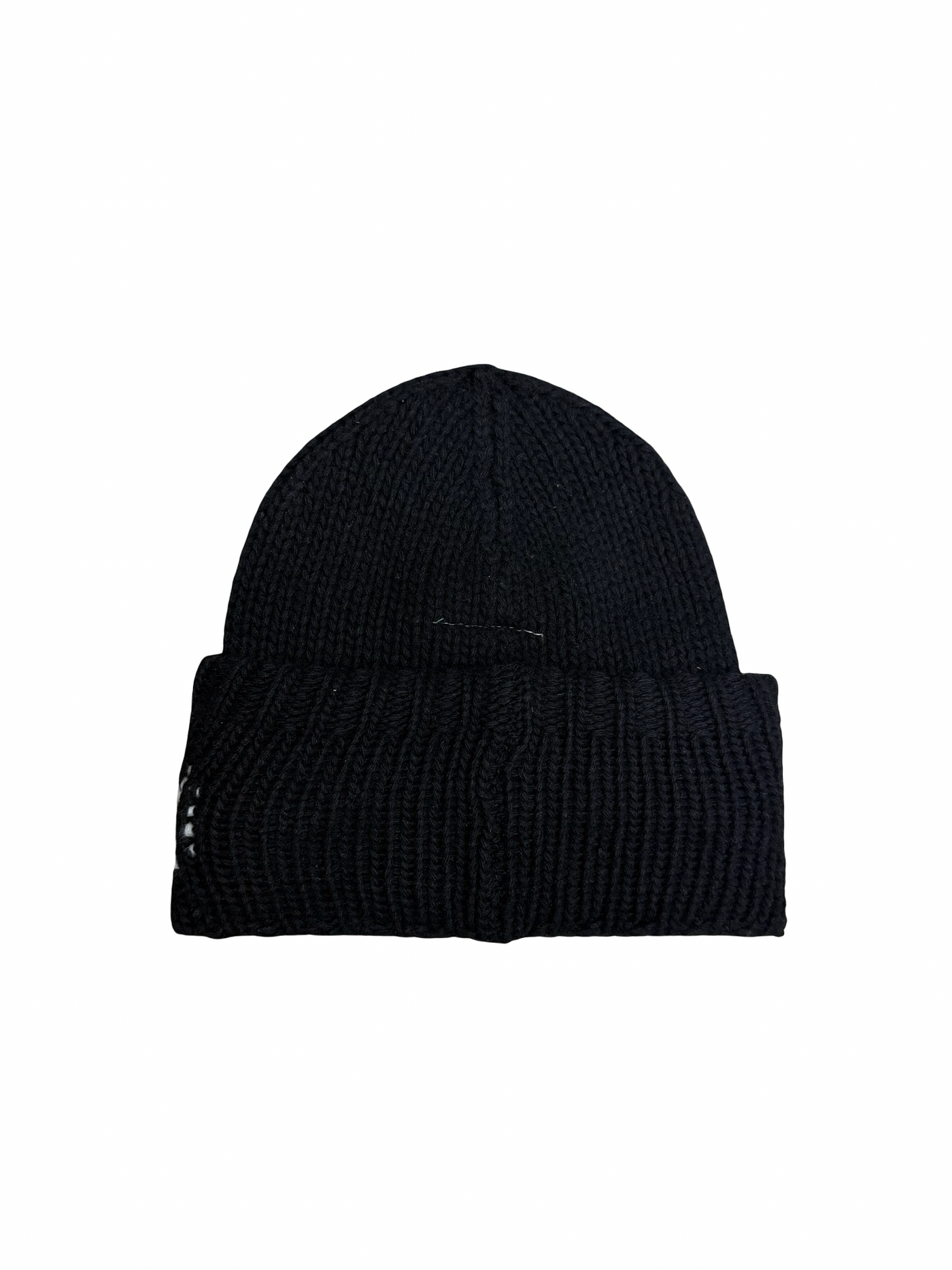 MM6 Maison Margiela Kids Black Logo Beanie