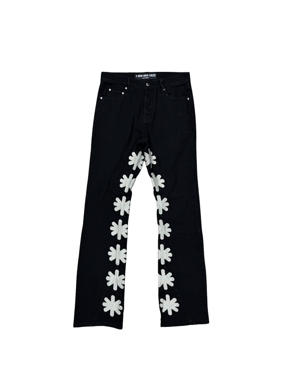 Lostshdws Denim Black Bone Jeans