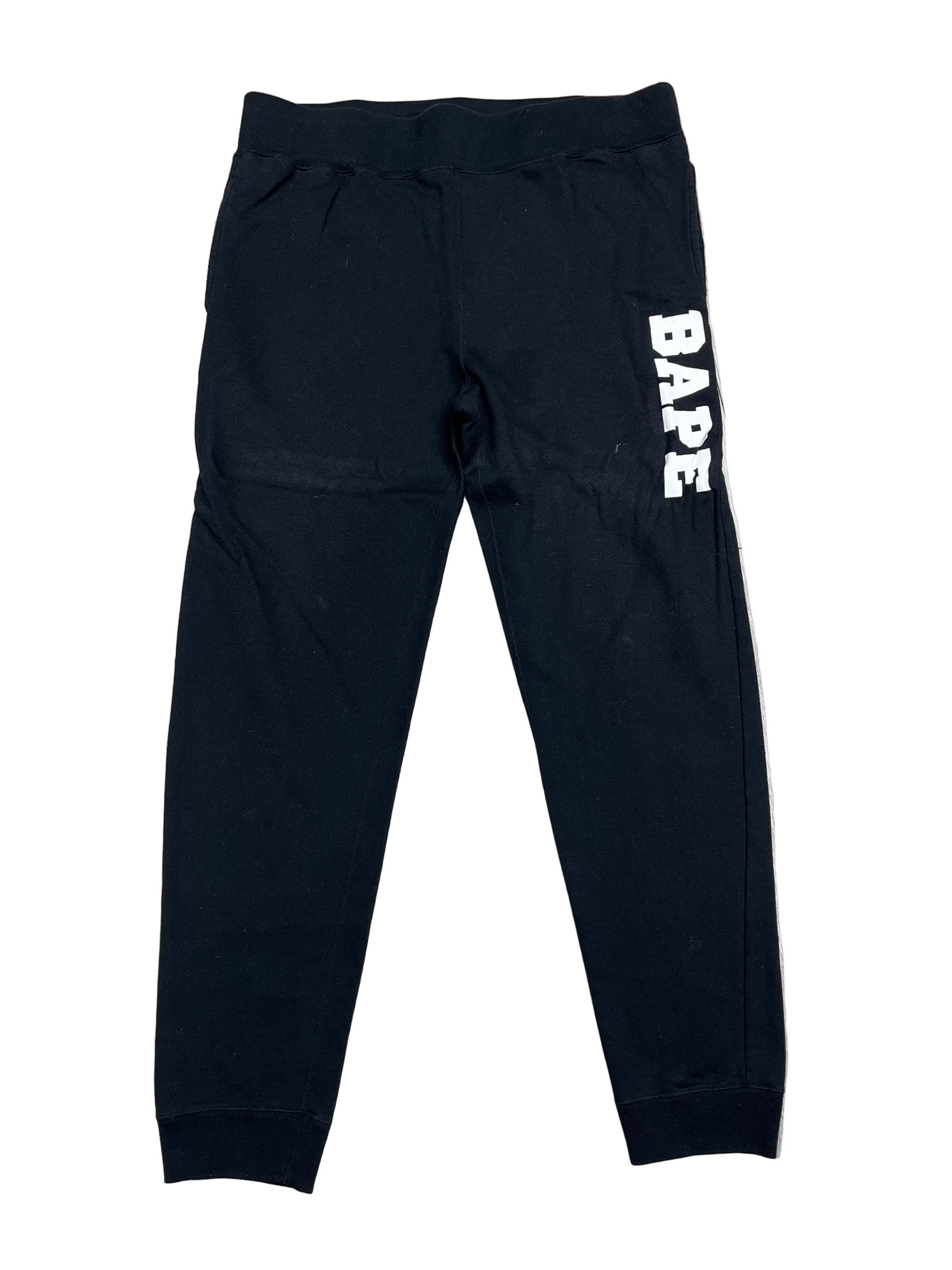 Bape Logo Sweatpants Black
