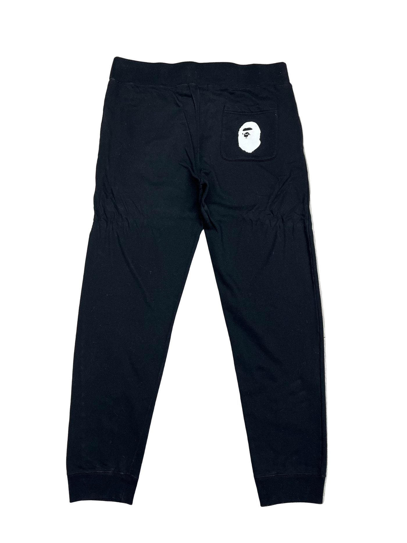 Bape Logo Sweatpants Black