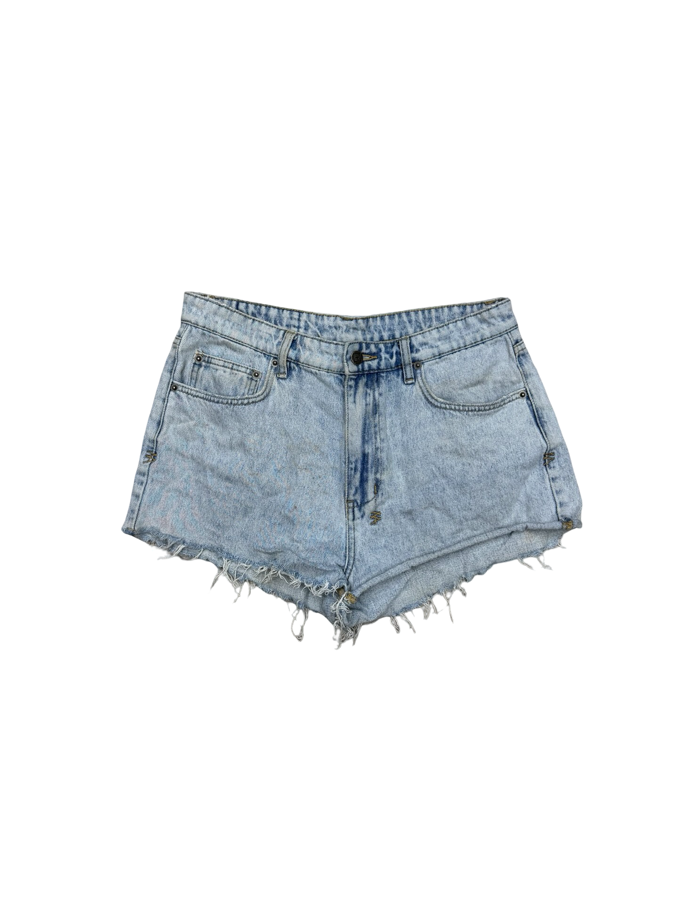 Ksubi Hi Rise Denim Shorts