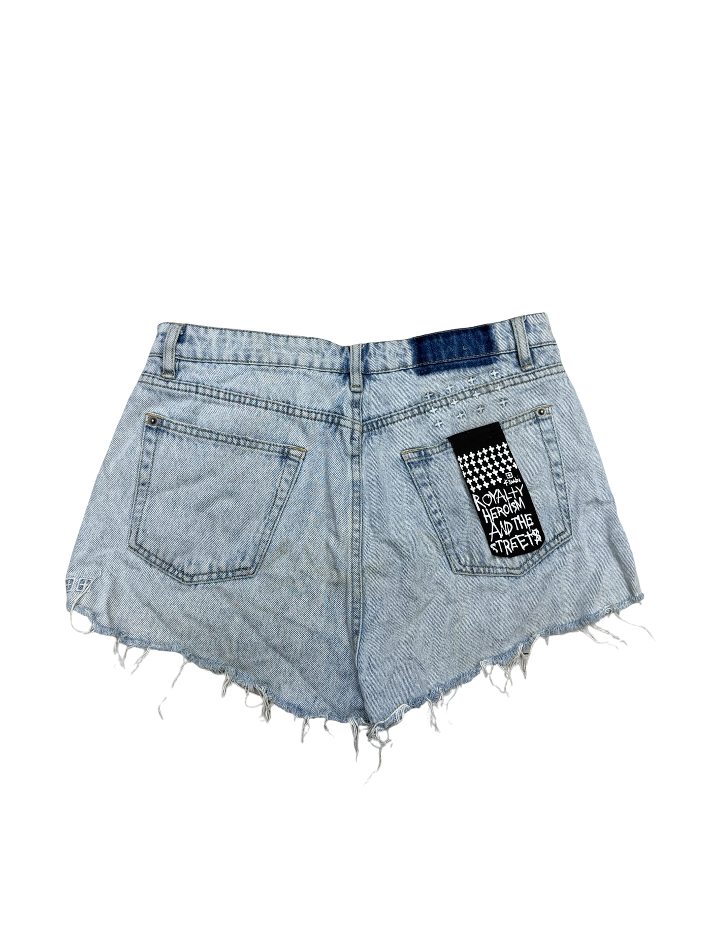 Ksubi Hi Rise Denim Shorts