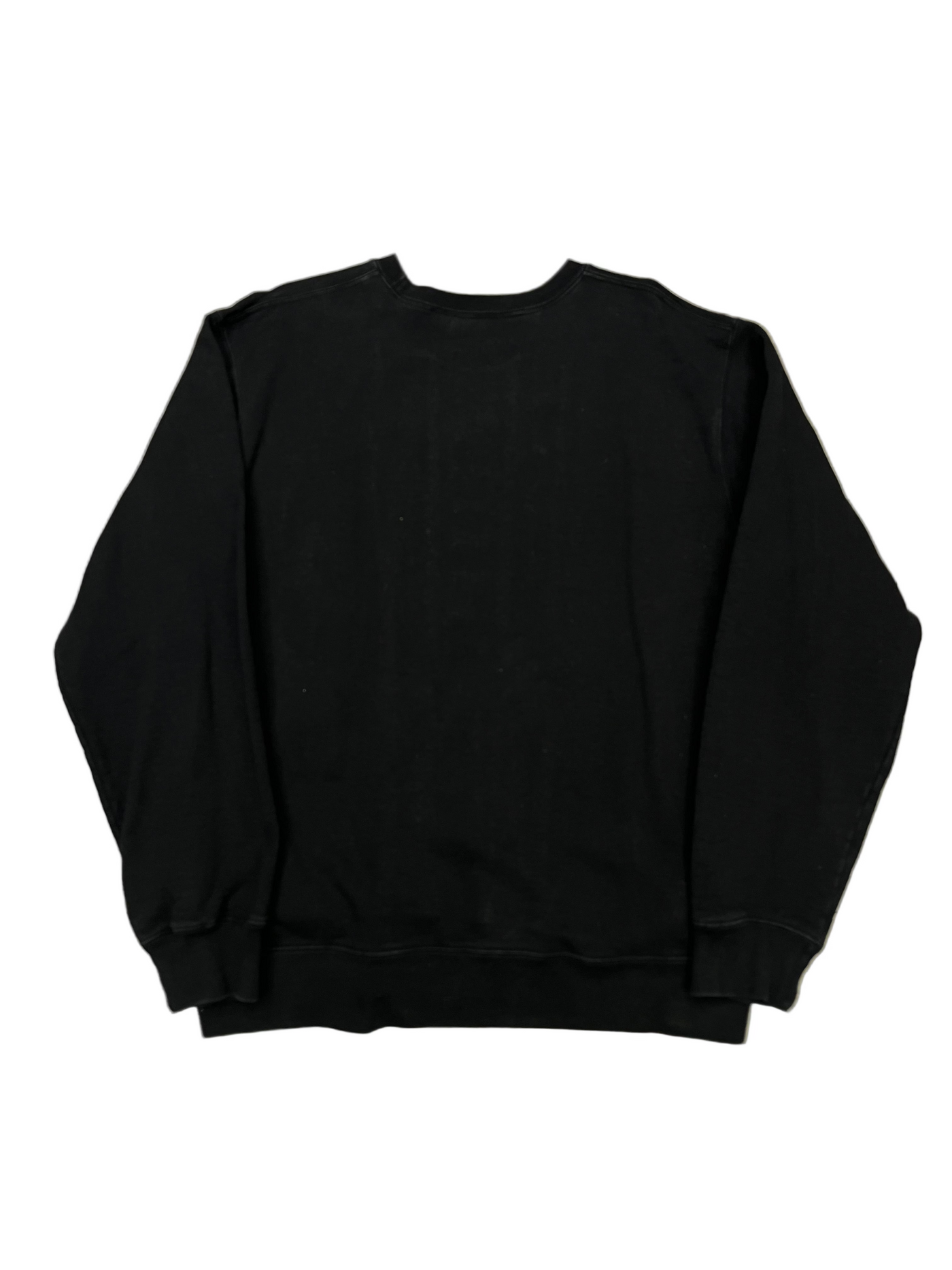 Supreme Vertical Logo Panel Crewneck Black