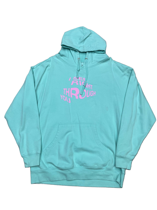 Anti Social Social Club Crystal Clear Hoodie Mint