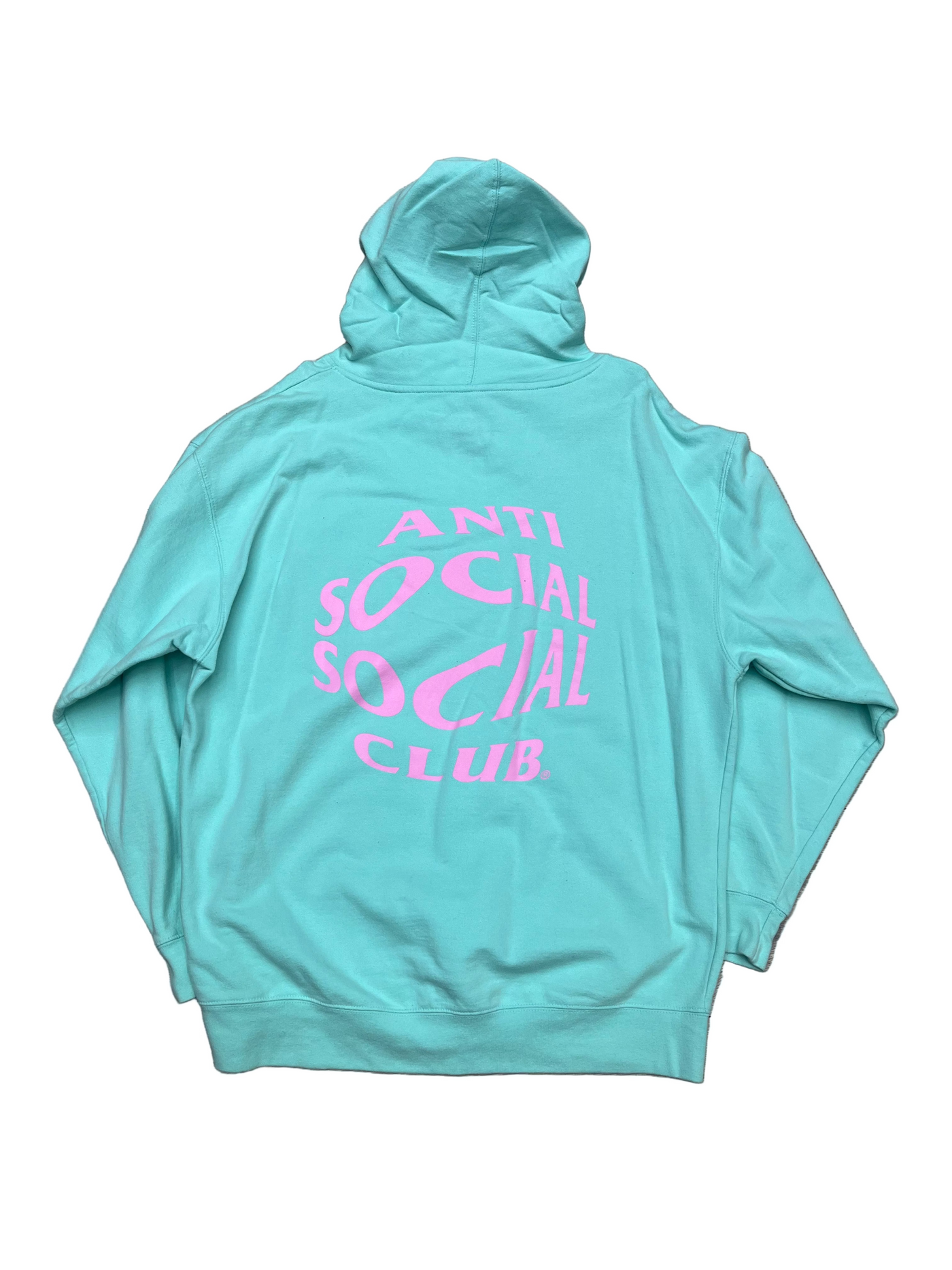 Anti Social Social Club Crystal Clear Hoodie Mint
