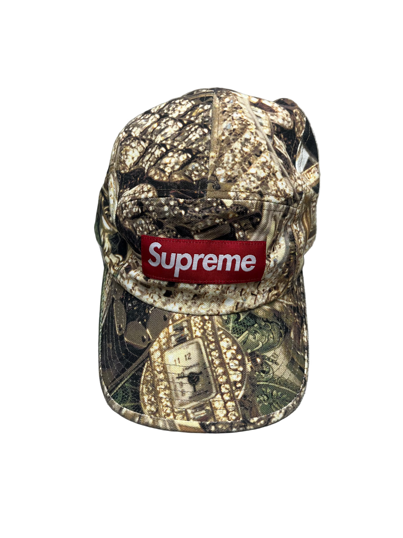 Supreme Bling Camp Box Logo Cap Green