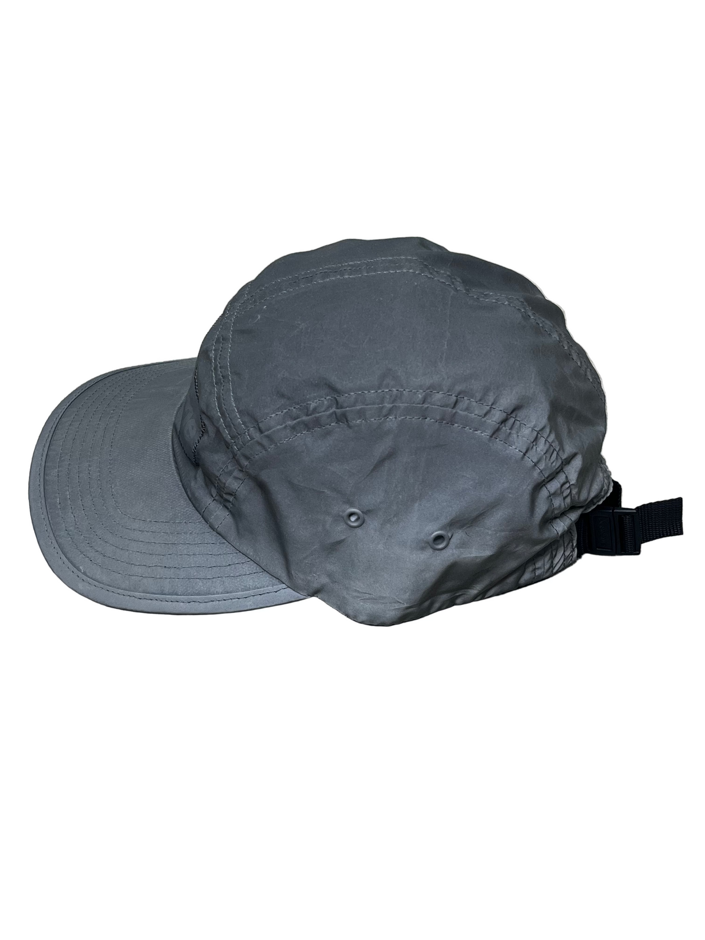Supreme Reflective Camp Cap Grey