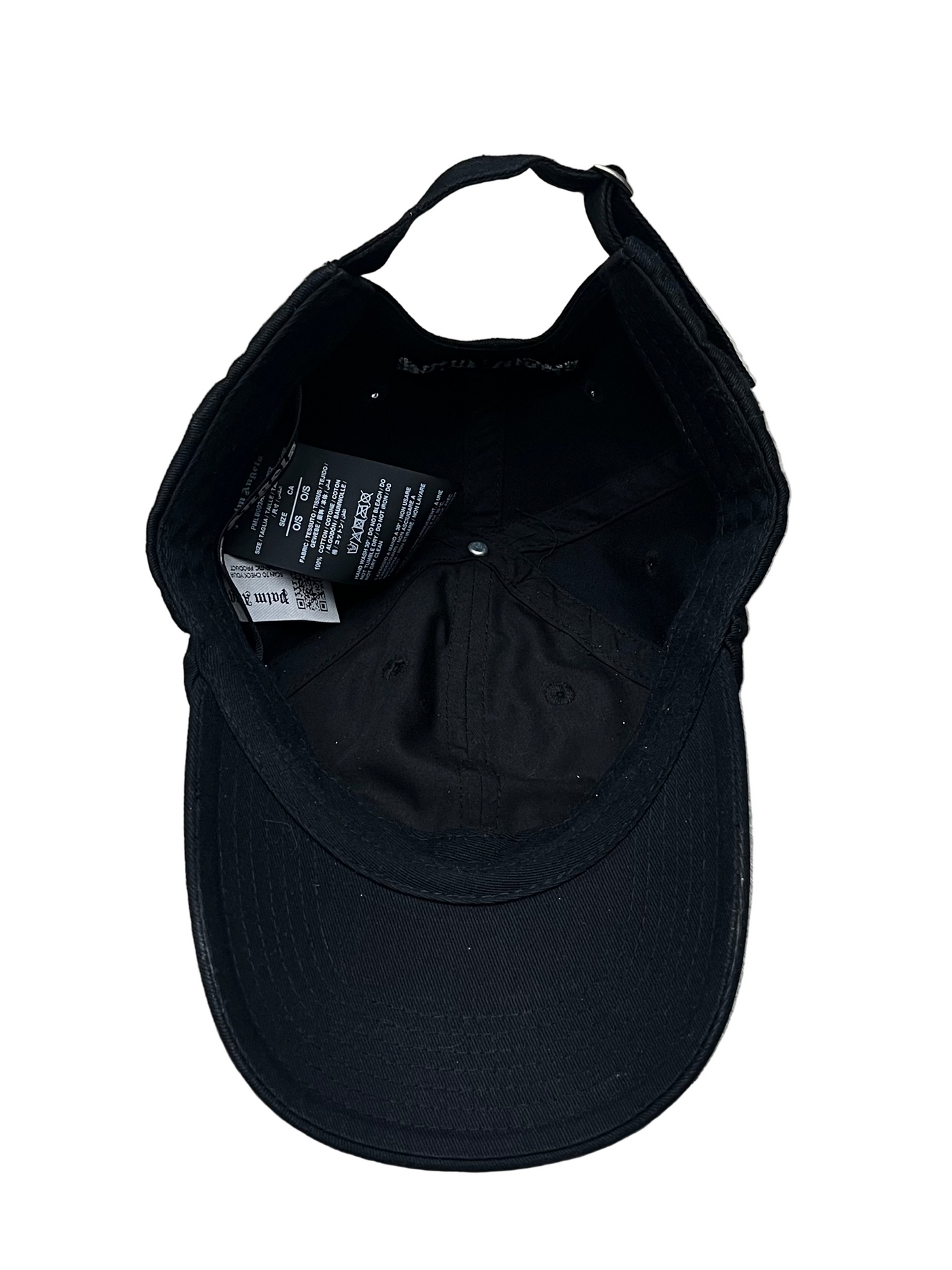 Palm Angels Classic Logo Cap Black