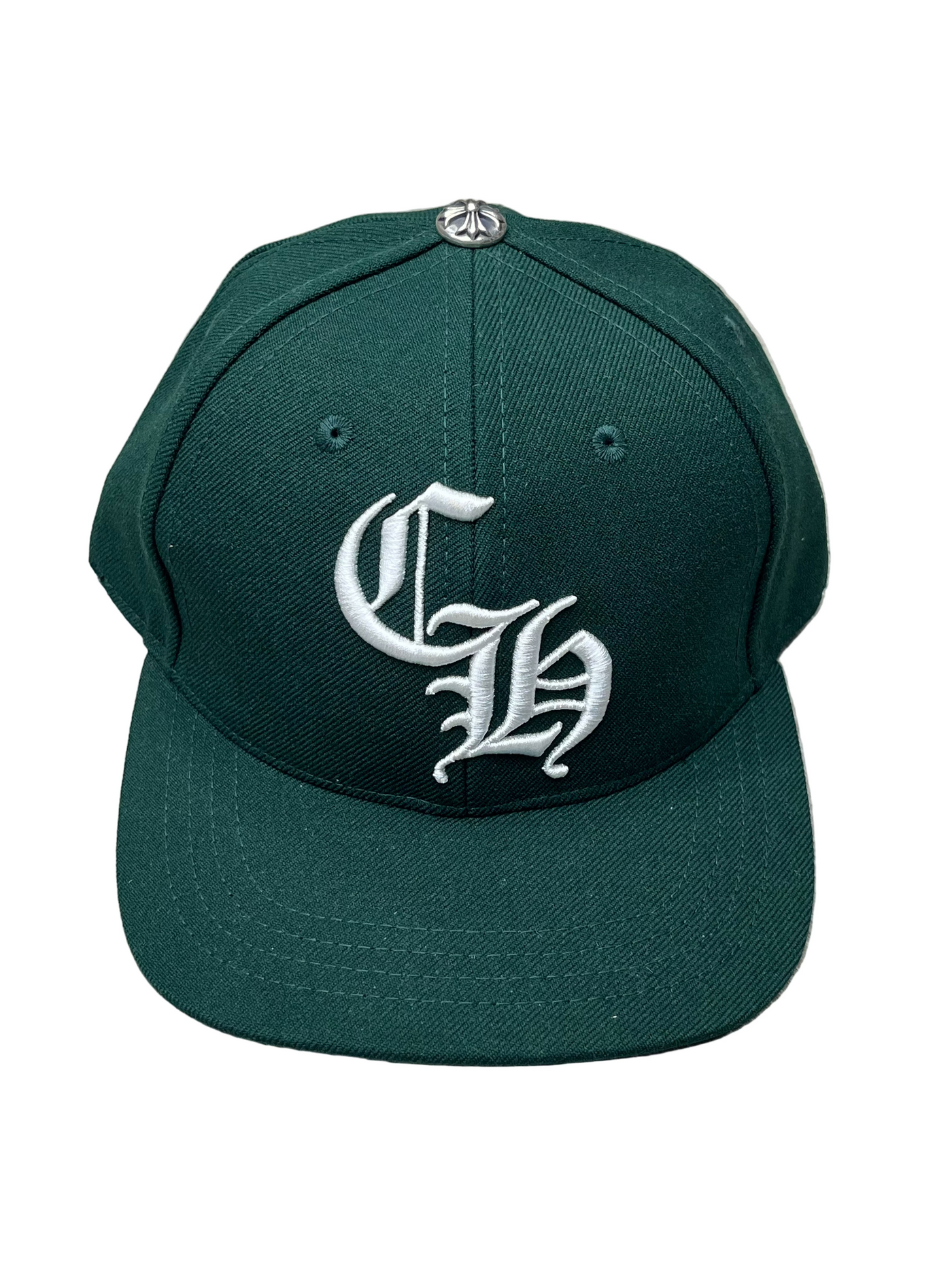 Chrome Hearts Essentials LA
Exclusive Baseball Wool Cap Forest Green