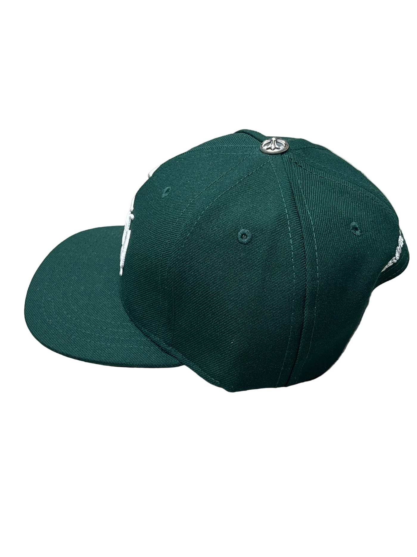 Chrome Hearts Essentials LA
Exclusive Baseball Wool Cap Forest Green