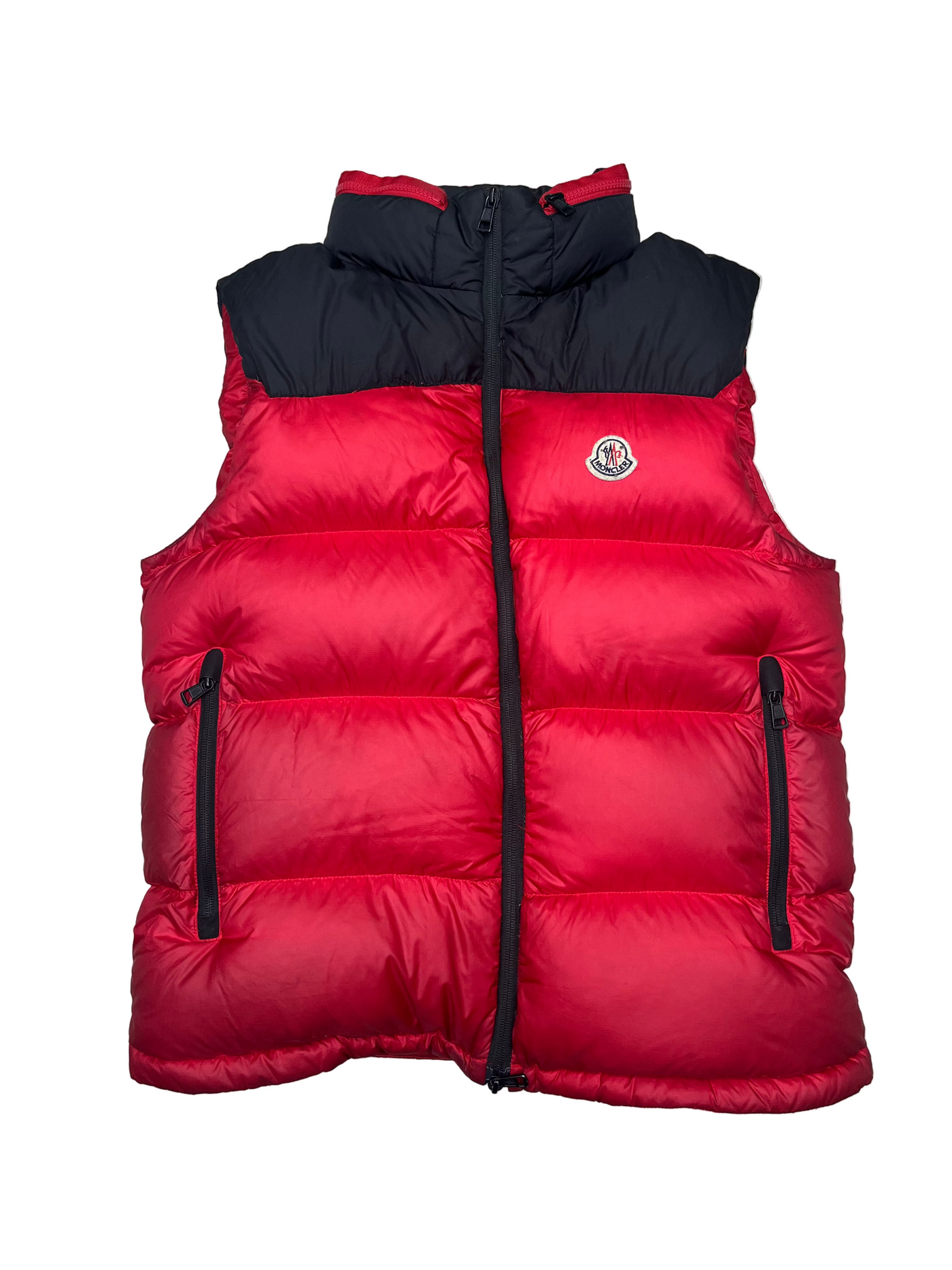 Moncler Vest Red Black