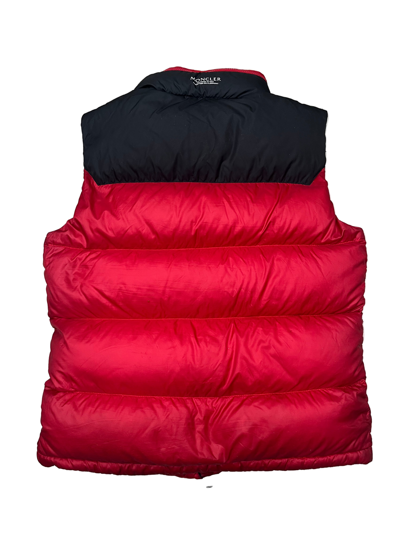 Moncler Vest Red Black