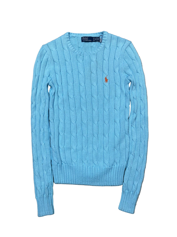 Polo Ralph Lauren Cable Knit Sweater Blue