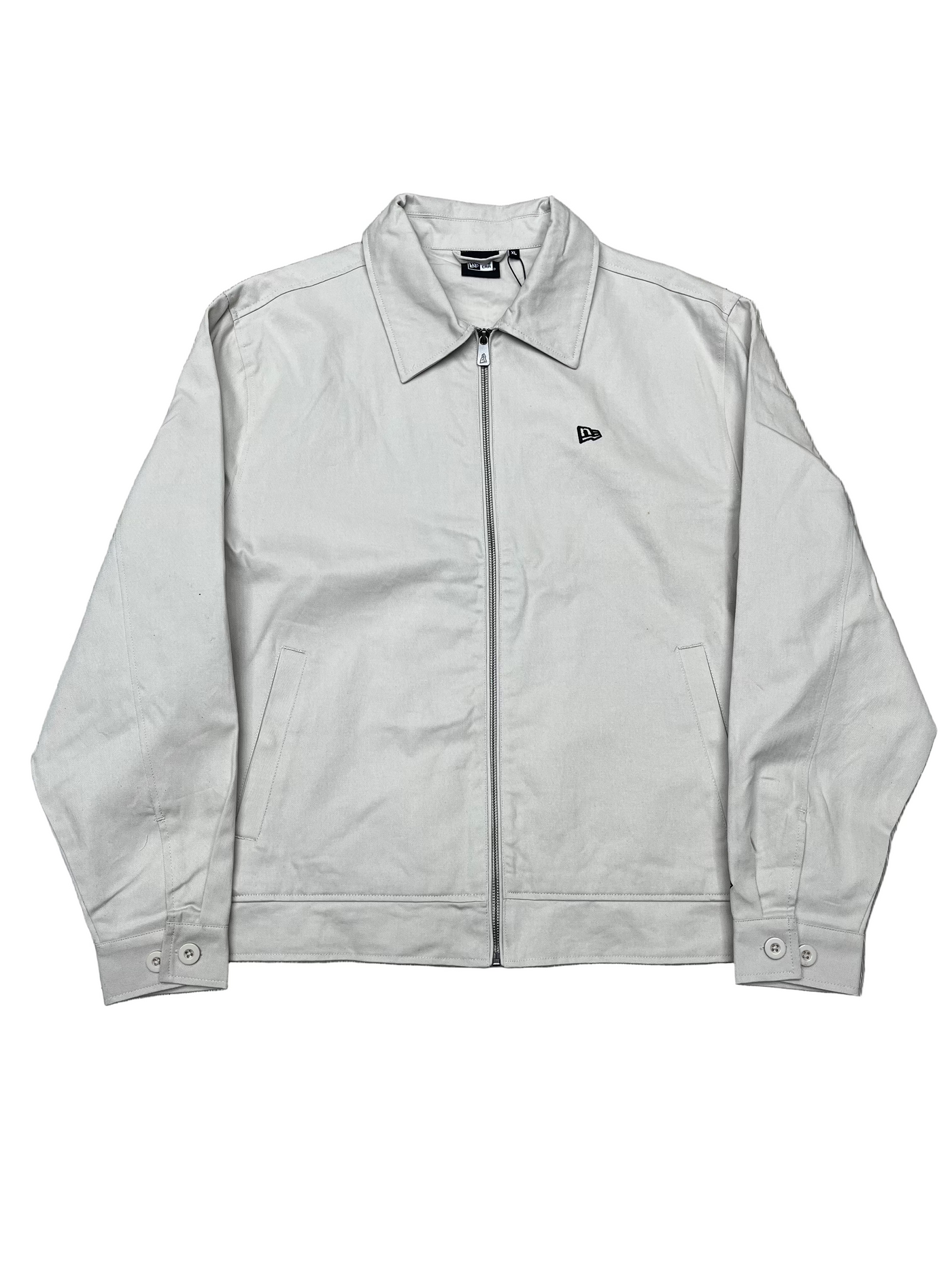New Era Collared Jacket Beige
