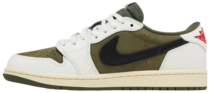 Nike Air Jordan 1 Retro Low OG x Travis Scott Reverse Olive
