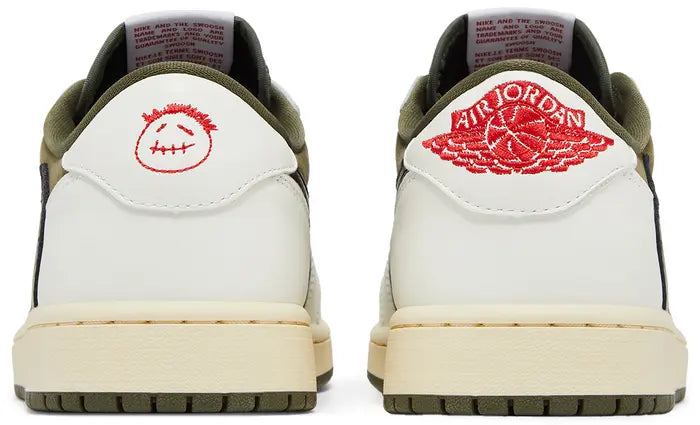 Nike Air Jordan 1 Retro Low OG x Travis Scott Reverse Olive