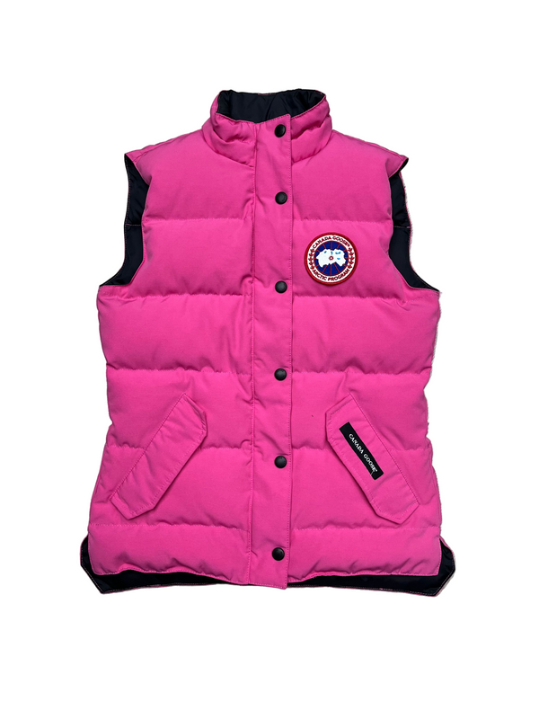 WMNS Canada Goose Down Jacket Vest Pink