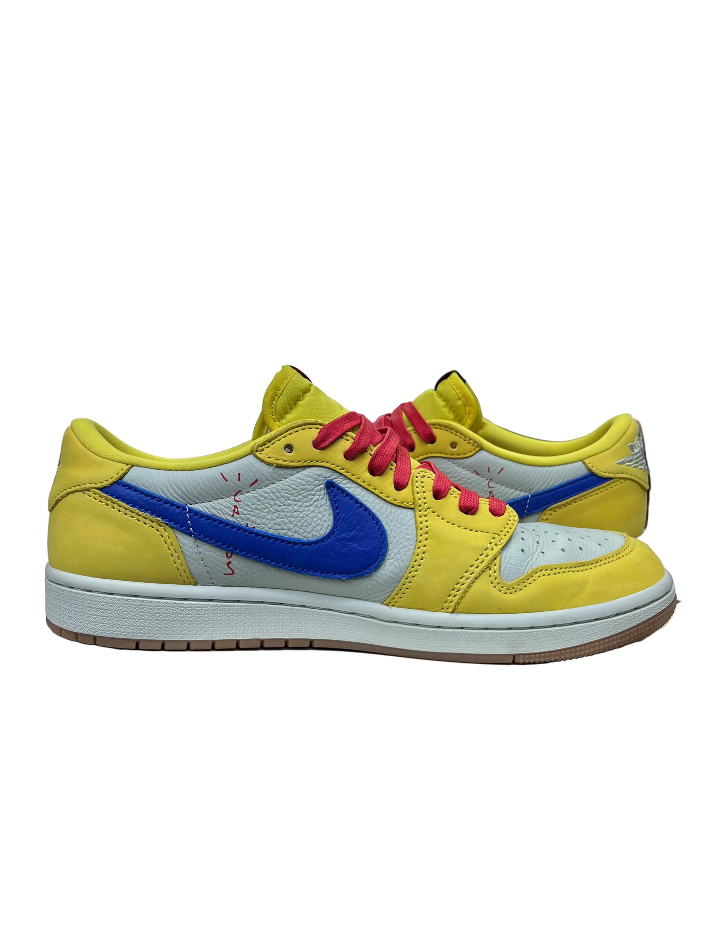 WMNS Nike Air Jordan 1 Retro Low OG x Travis Scott Canary
