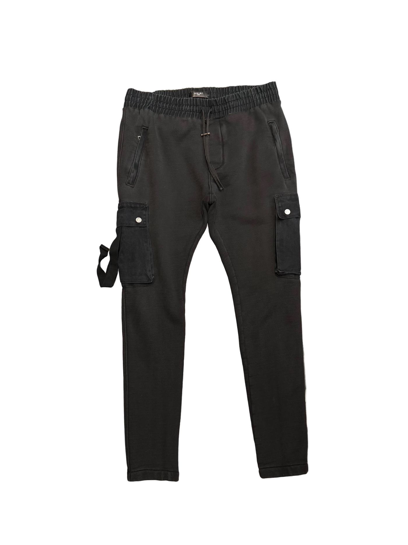 Amiri Cargo Sweatpants Black