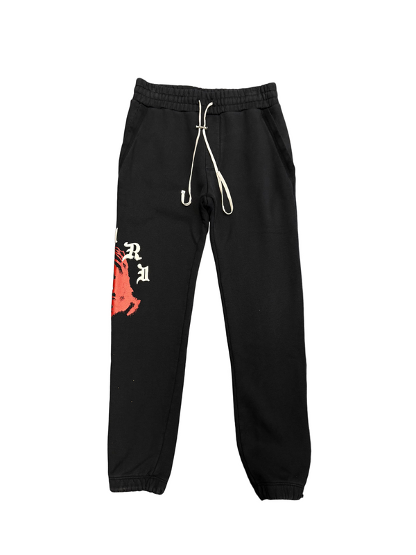 Amiri x Wes Lang Solar Kings Sweatpants Black