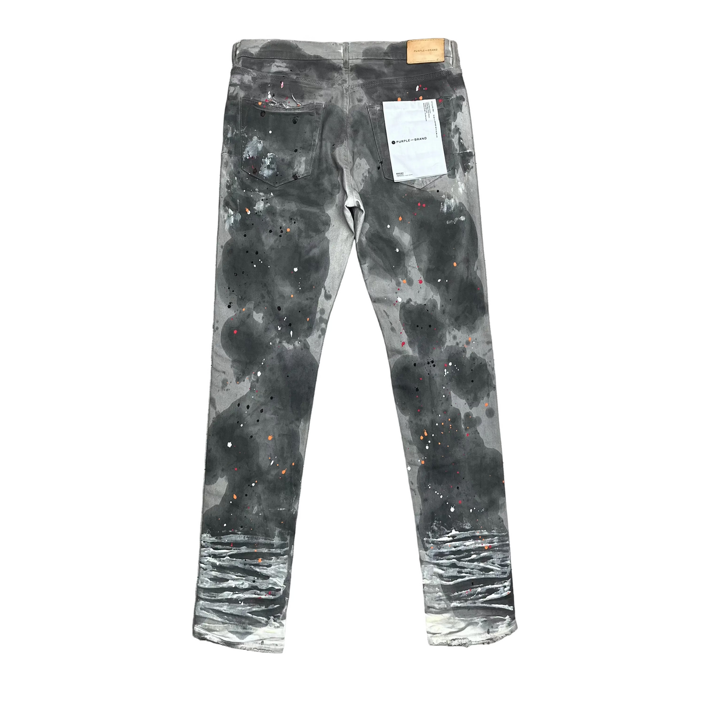 Purple Brand Splatter Jeans