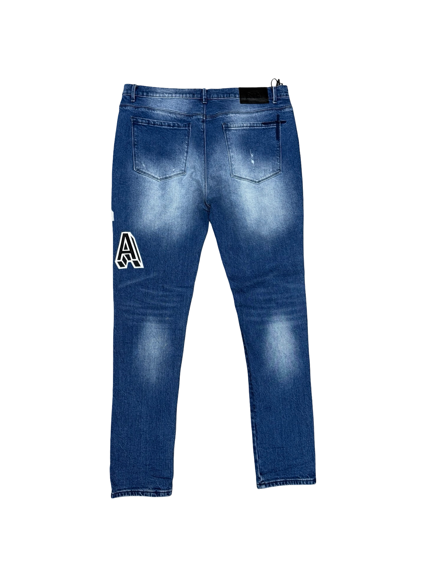 RTA Bryant 3D Logo Dark Collegiate Denim