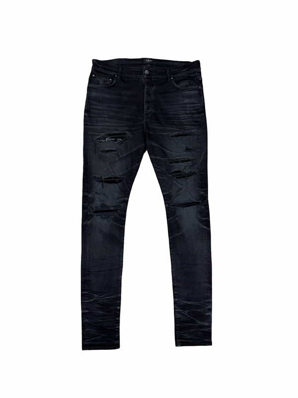 Amiri Thrasher Sequin Patch Jeans