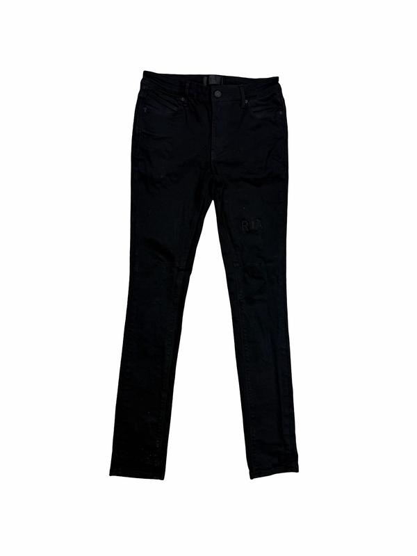 RTA Bryant Black Skinny Jeans