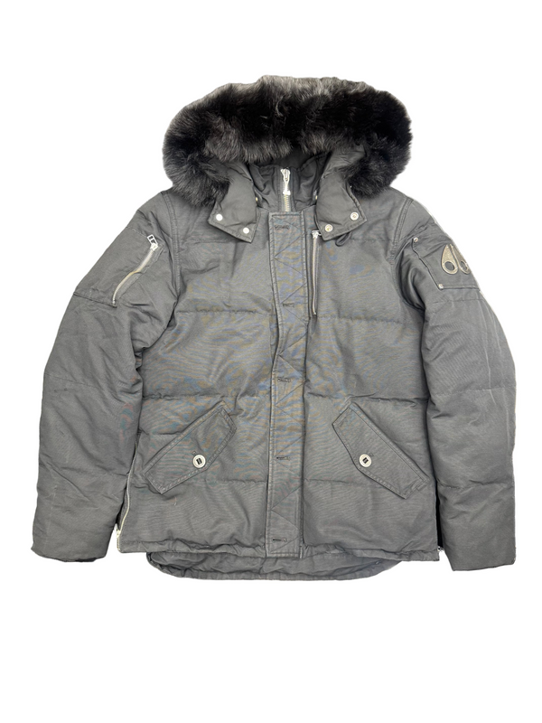 Moose Knuckles 3Q Black Fur Jacket