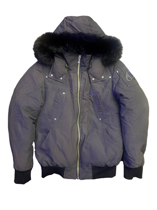 Moose Knucke Ballistic Grey Bomber Jacket