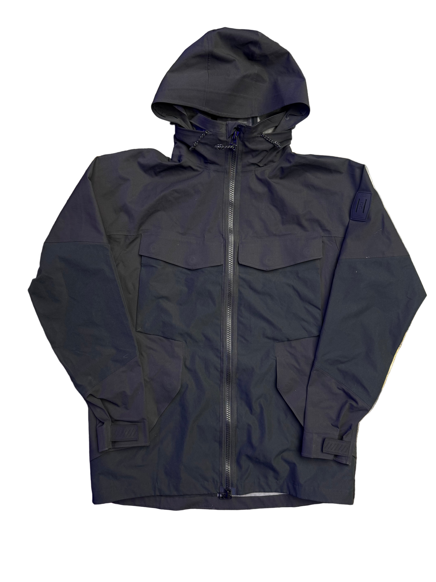 ON Clouds Black Nylon Track Jacket