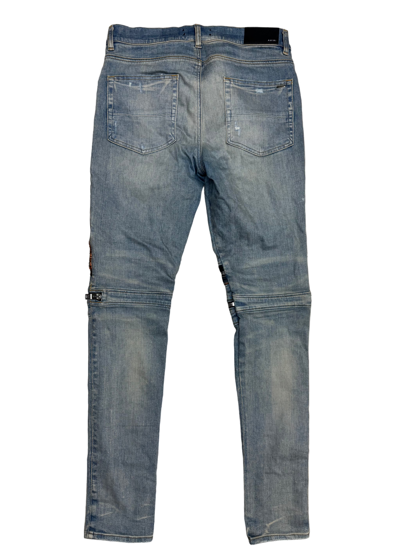 Amiri MX2 Plaid Clay Jeans