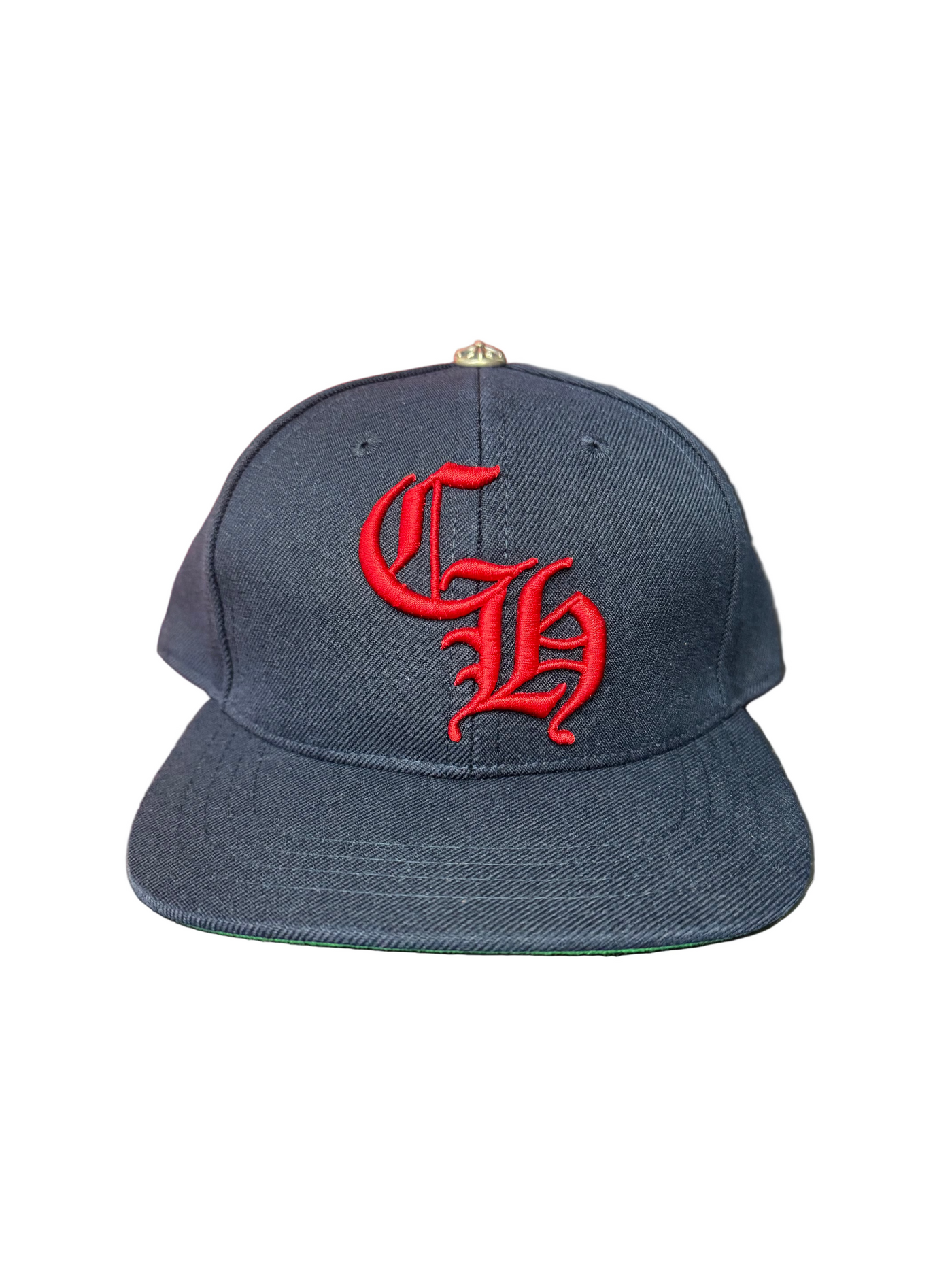 Chrome Hearts CH Logo Blue Red Cap