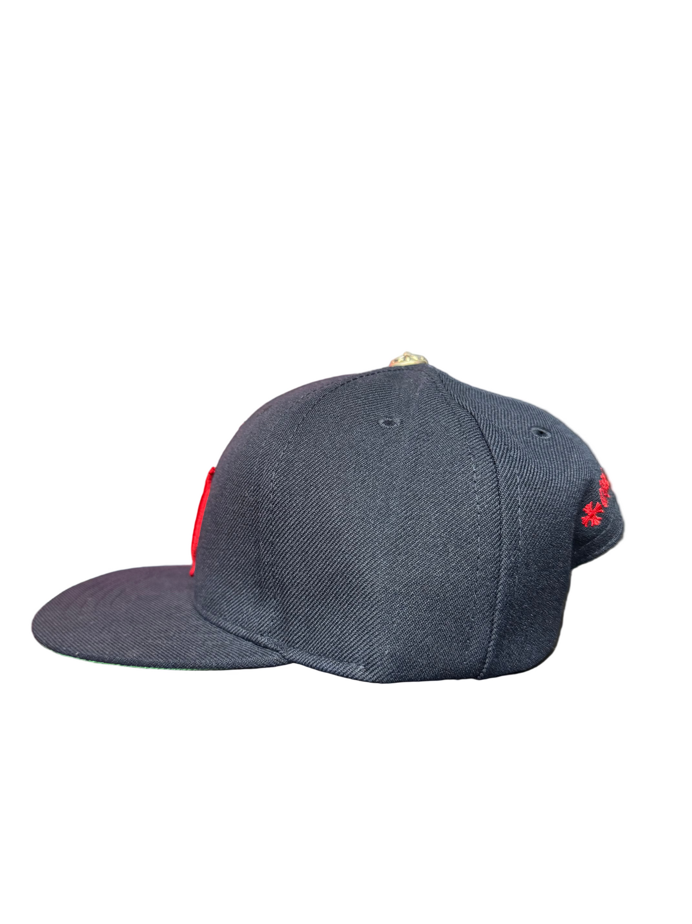 Chrome Hearts CH Logo Blue Red Cap