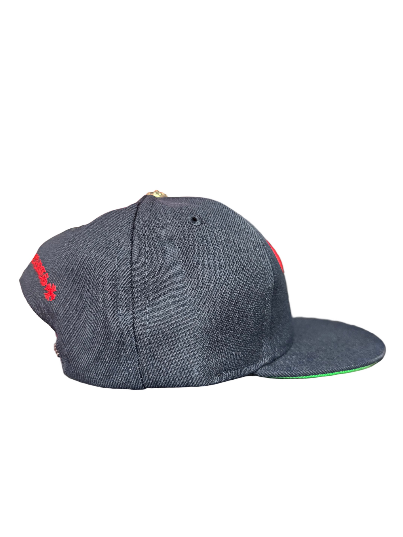 Chrome Hearts CH Logo Blue Red Cap