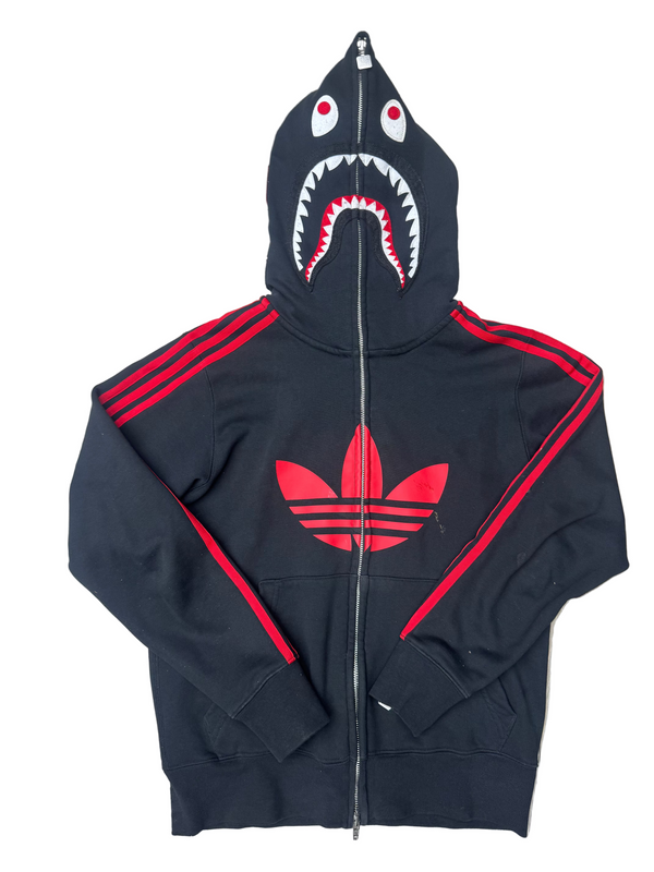 Adidas x BAPE Shark Full Zip Hoodie