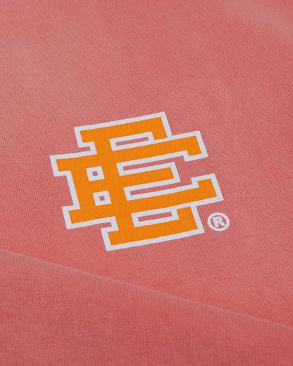 EE Basic Sleeveless T-Shirt Washed Red Orange Logo