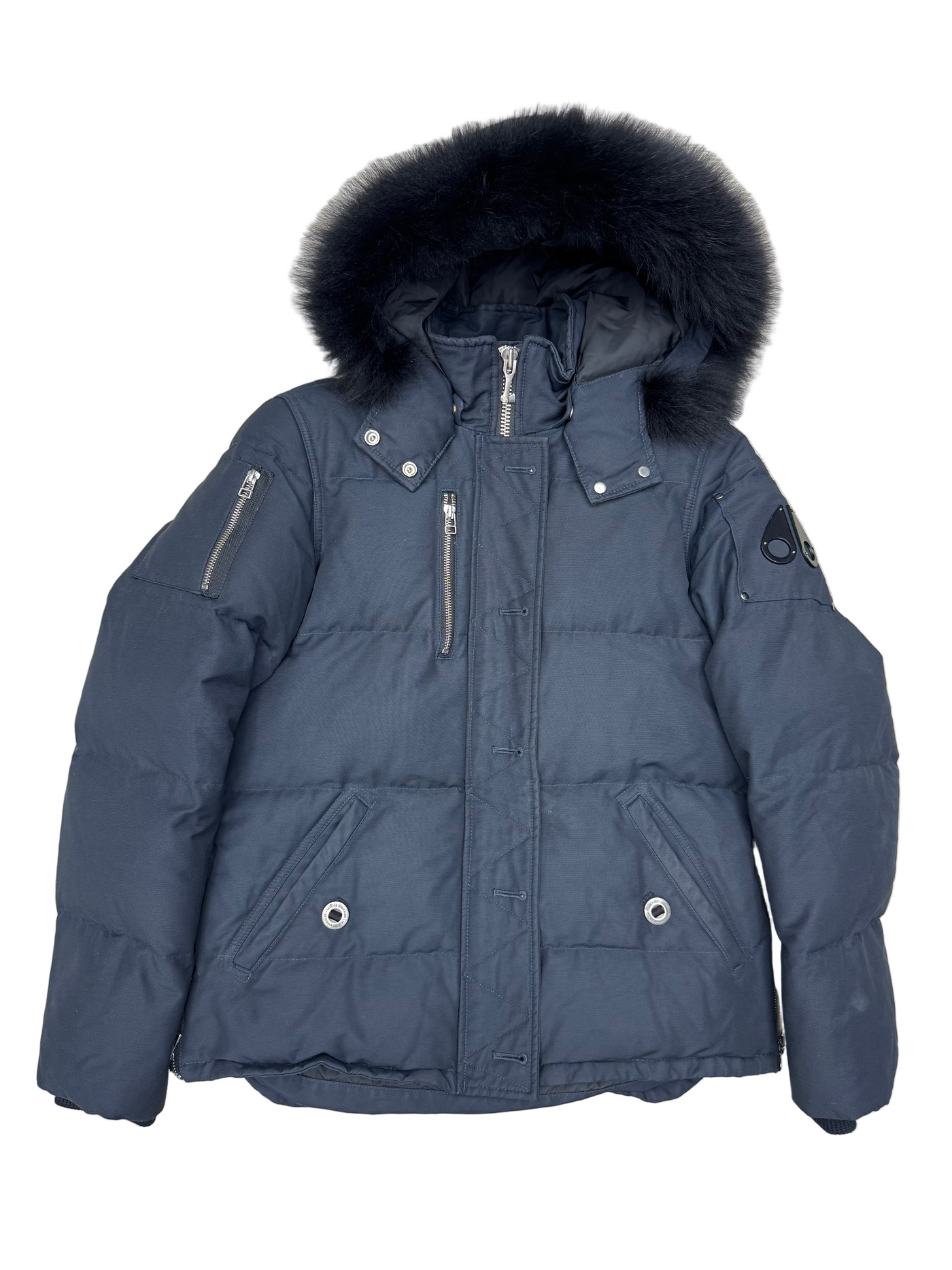 Moose Knuckles 3Q Black Bomber Jacket