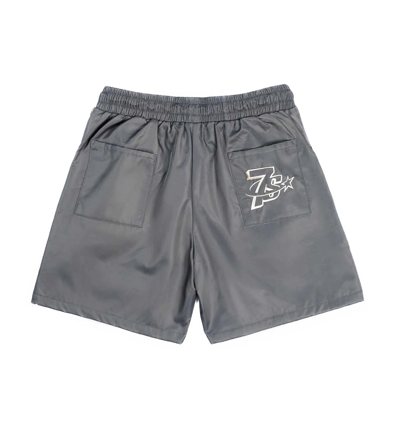 Triple Sevens 7 Nylon Shorts Grey