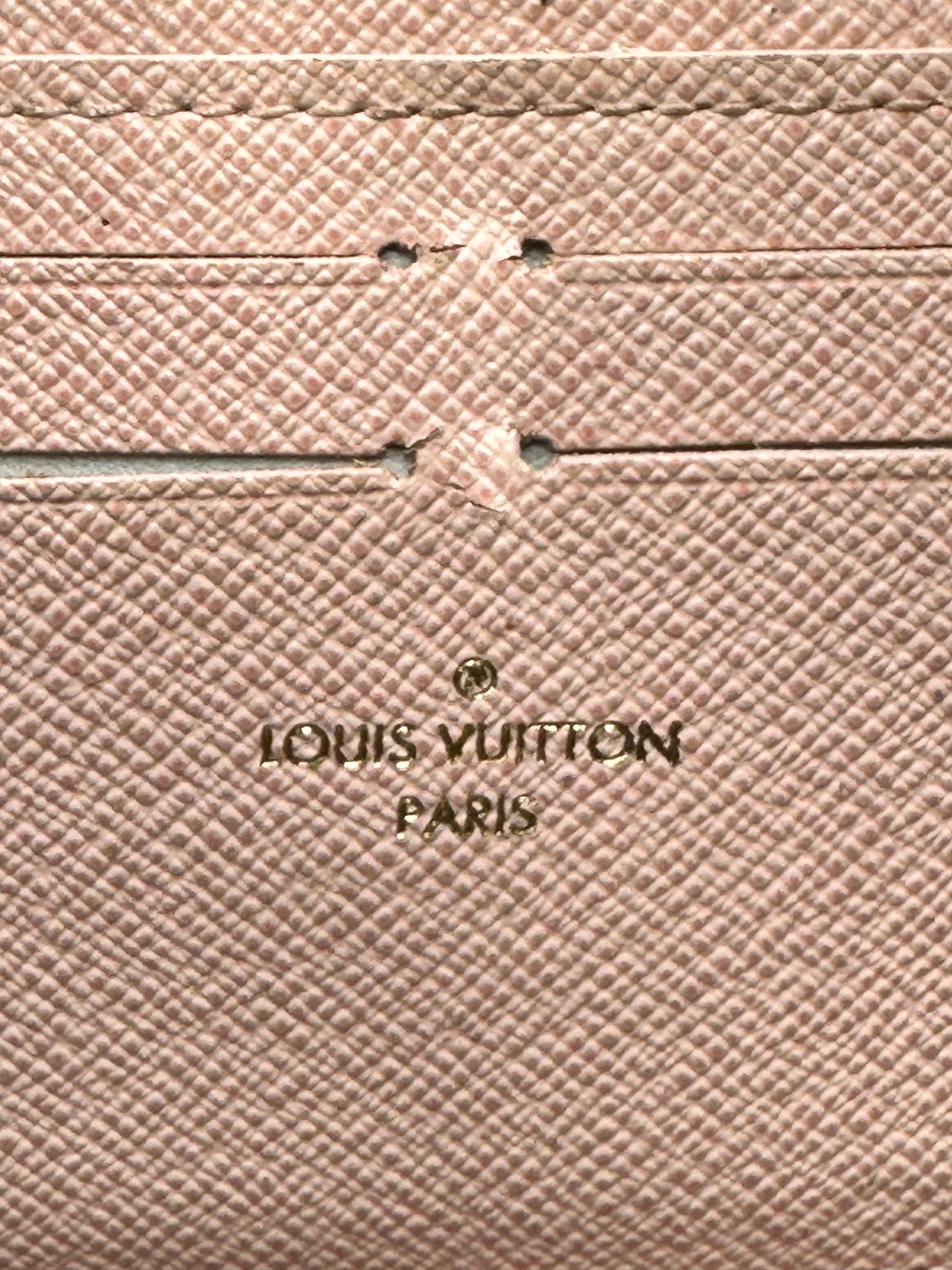 LV Damier Ebene Zippy Around Wallet