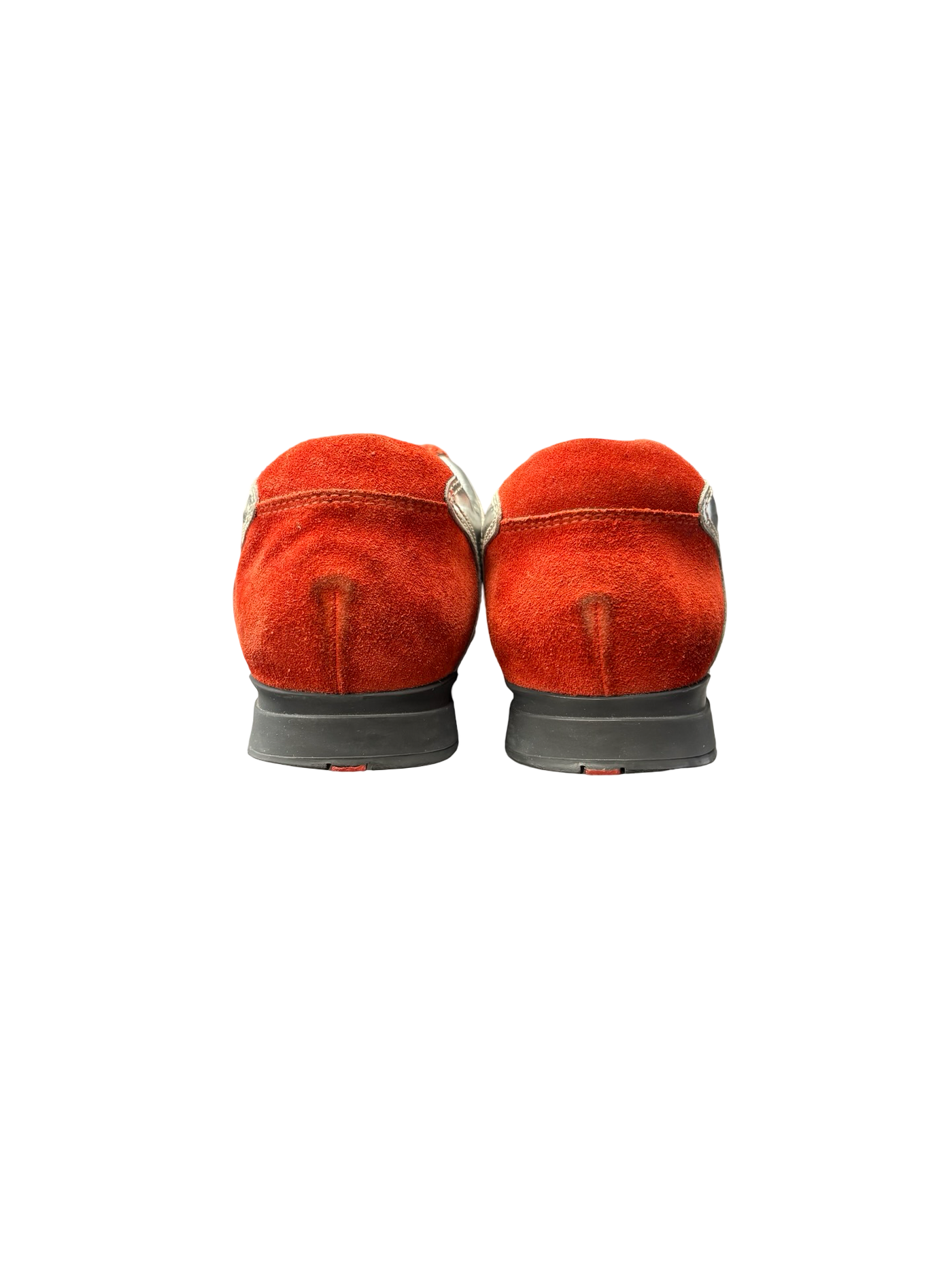 Prada Sport Suede Sneakers Red