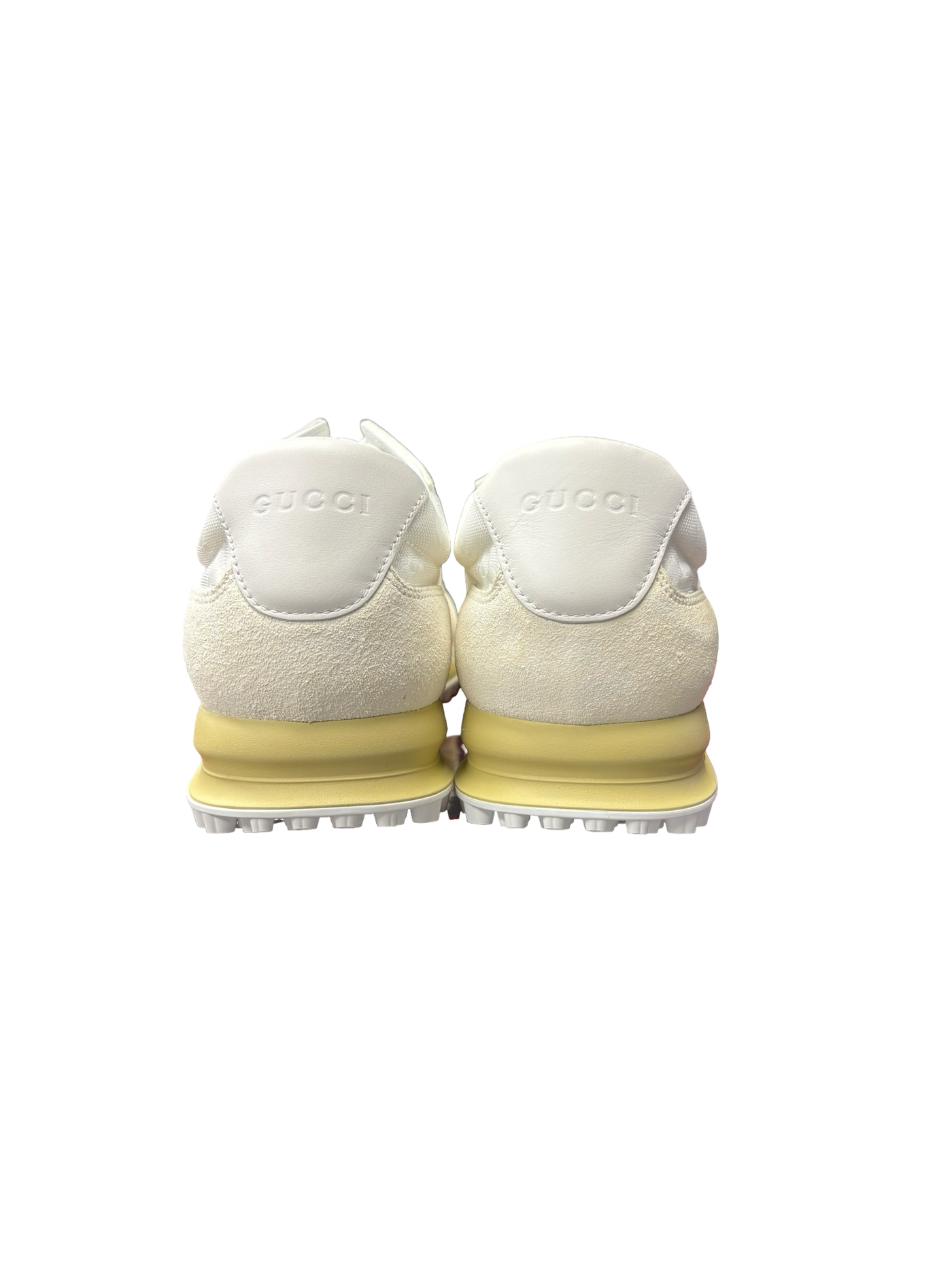 Gucci Re-Motion GG Canvas & Suede Sneakers White