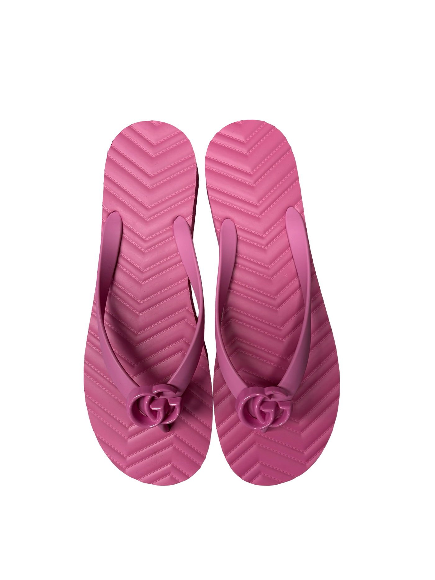 Gucci Marmont Pink Flip-Flops