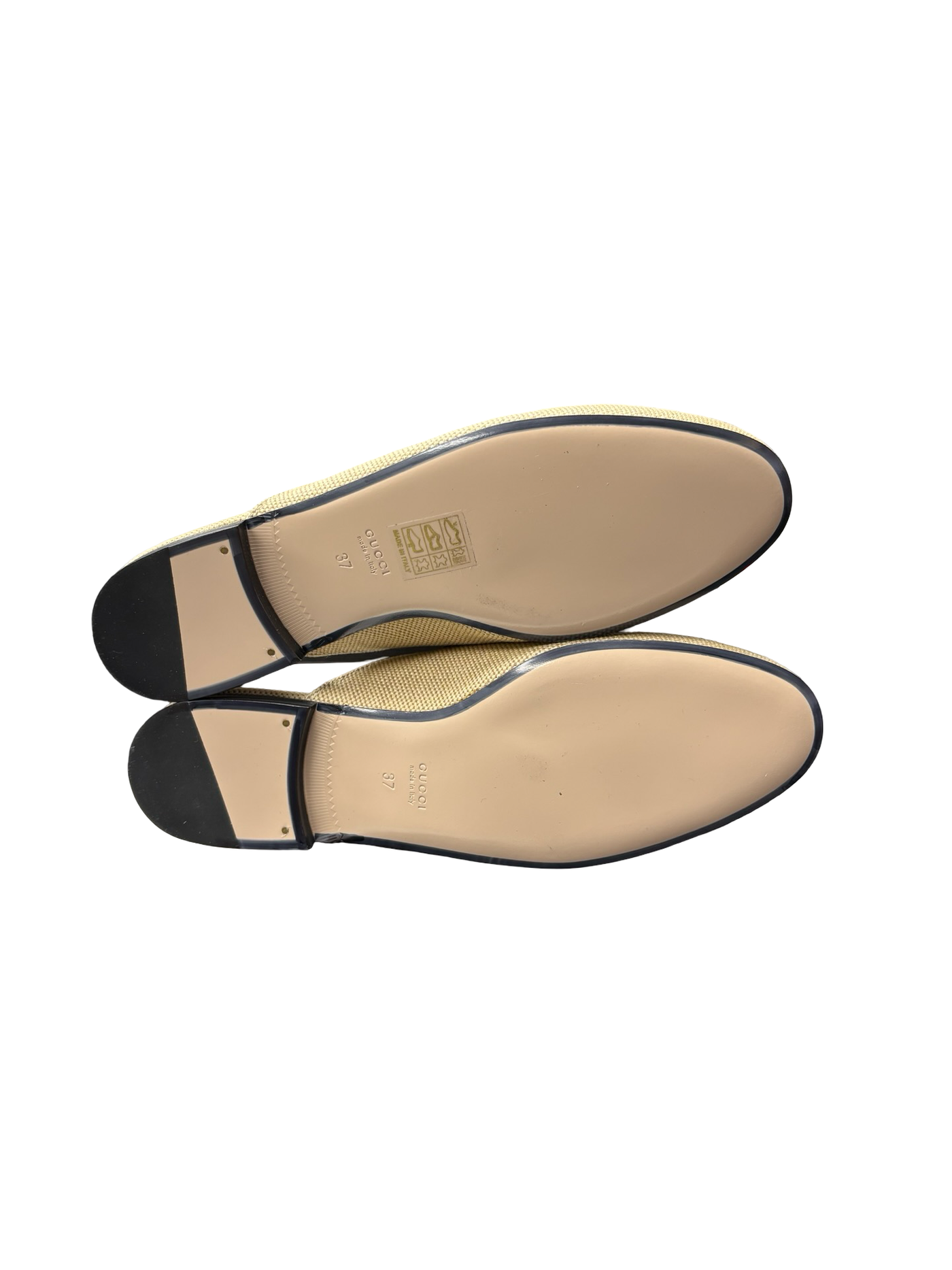 Gucci Princetown Canvas Mules