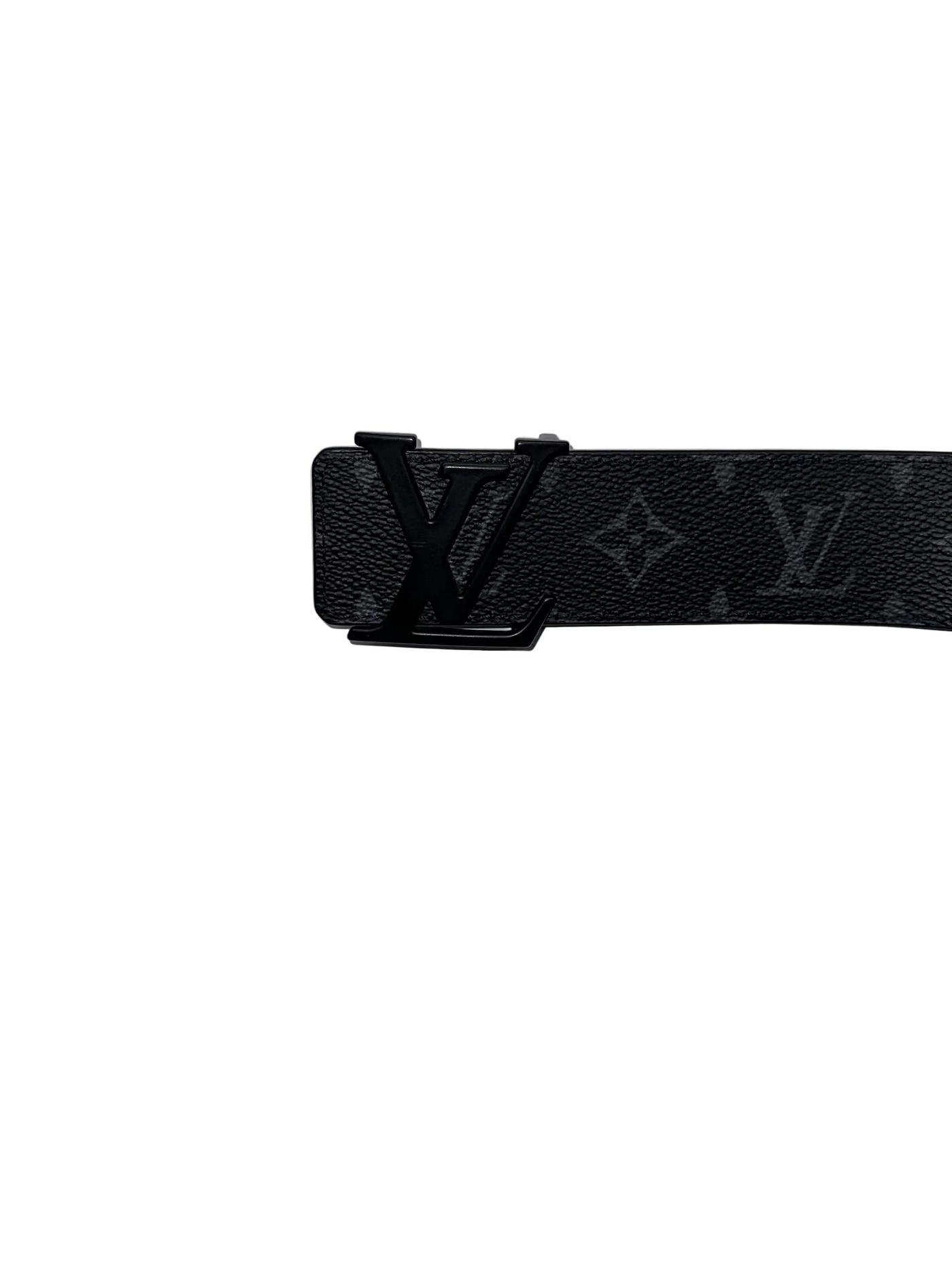LV Monogram Black Belt