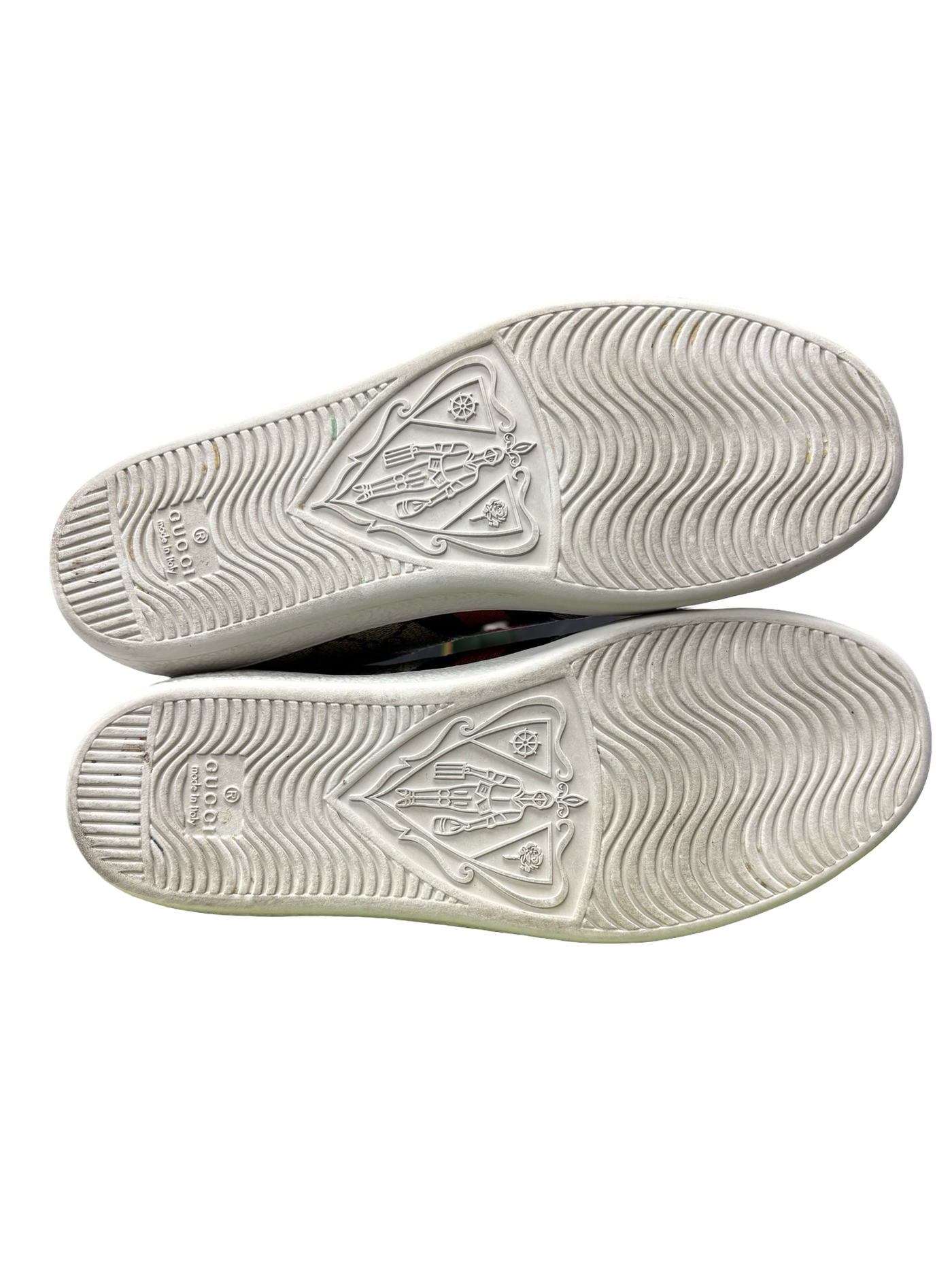 Gucci Ace GG Supreme Canvas Sneakers Beige