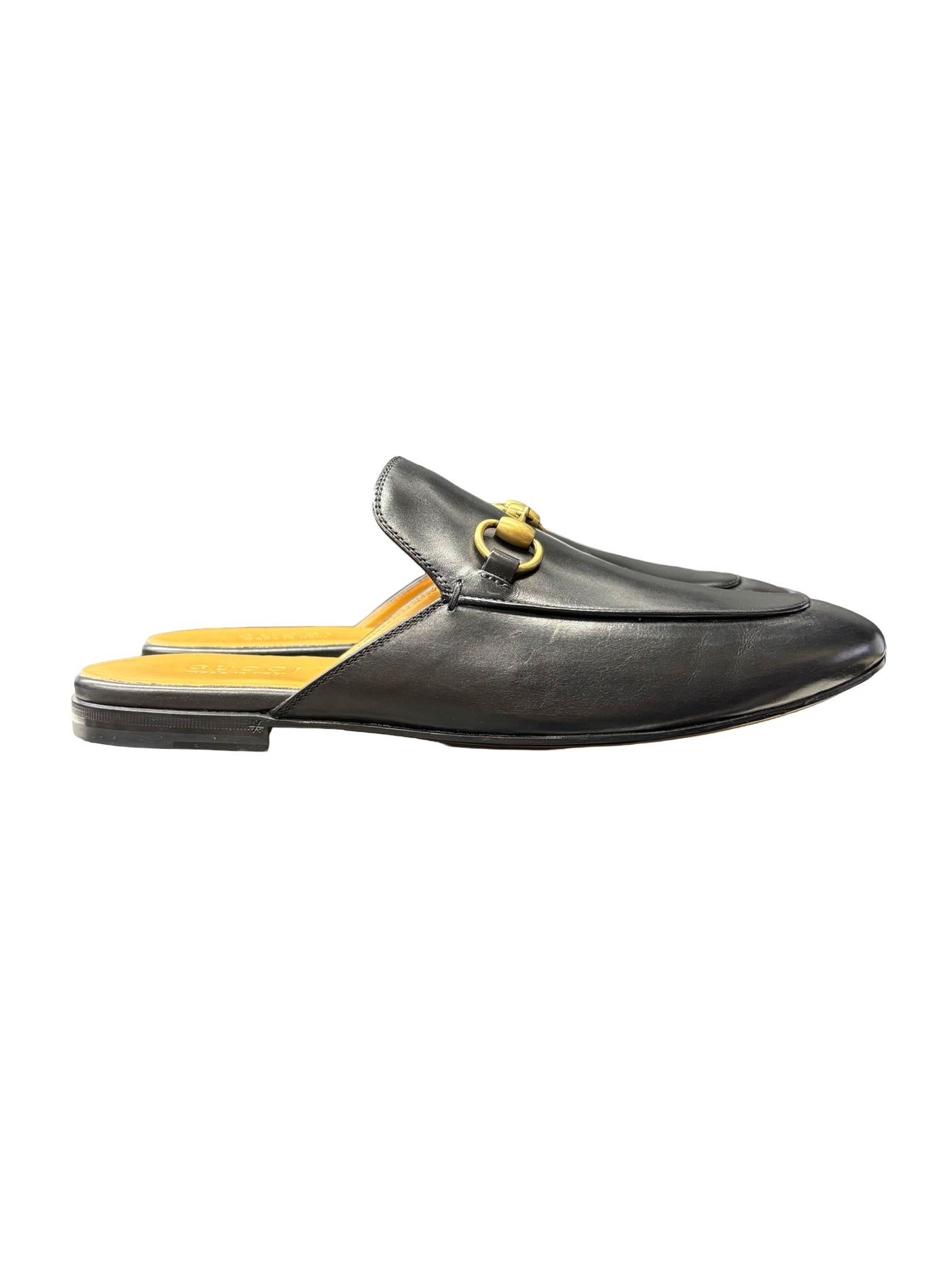 Gucci Princetown Leather Mules Black