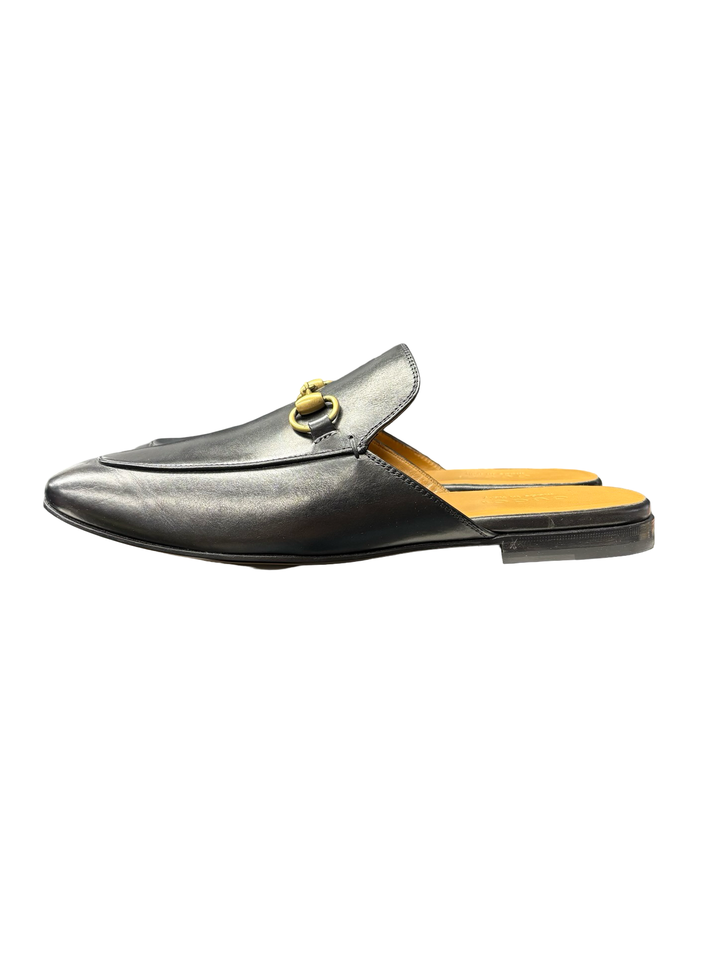 Gucci Princetown Leather Mules Black